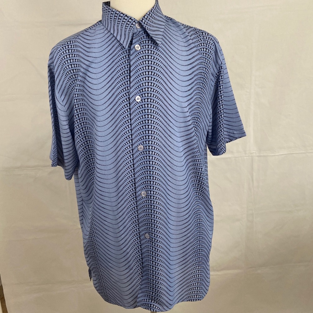 Pronti Collection by Phita Button Up Shirt Large